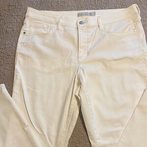 Athleta Stretch White Straight Leg Jeans for Women NWOT